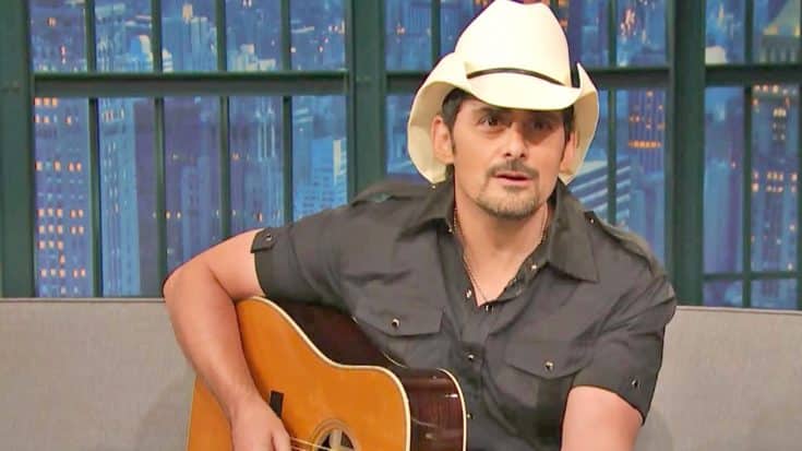 Crowd Laughs As Brad Paisley Sings Parody Version Of His Song “She’s Everything” | Country Music Videos