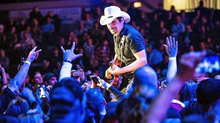 Brad Paisley Helps Concertgoer With Proposal During ‘She’s Everything’ | Country Music Videos