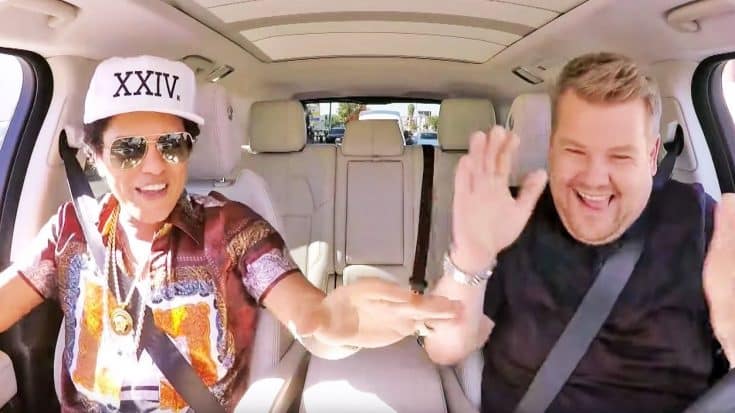 Bruno Mars Delivers Epic Elvis Presley Impression In Hysterical Carpool Karaoke | Country Music Videos
