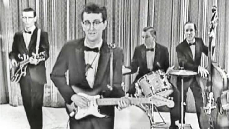 Buddy Holly & The Crickets Perform ‘That’ll Be The Day’ On Historic Ed Sullivan Show | Country Music Videos