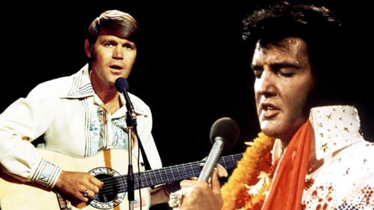 Elvis Presley & Glen Campbell Dueting ‘I’m So Lonesome I Could Cry’ Will Give You Chills | Country Music Videos