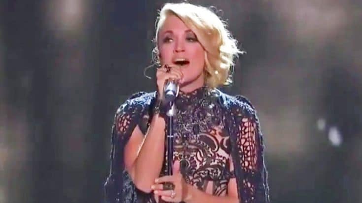 Crowd Soars To Feet After Carrie Underwood’s Haunting ‘Church Bells’ Performance | Country Music Videos