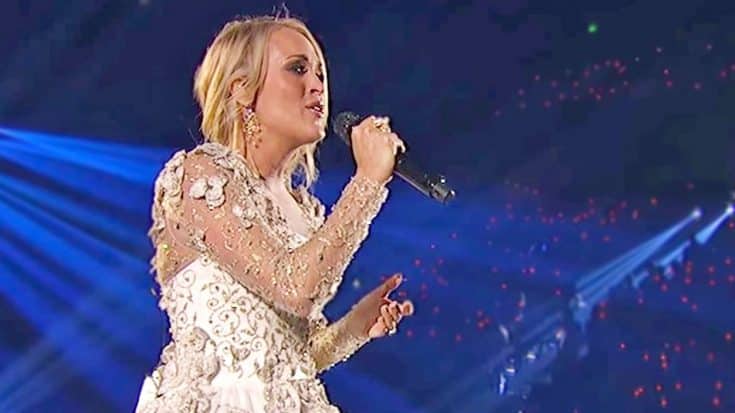 CMA Finally Debuts Official Video Of Carrie Underwood’s Tearful Tribute To Vegas Victims | Country Music Videos
