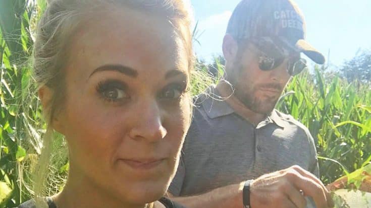 Carrie Underwood & Mike Fisher Face Off Against A Corn Maze…The Corn Maze Wins | Country Music Videos