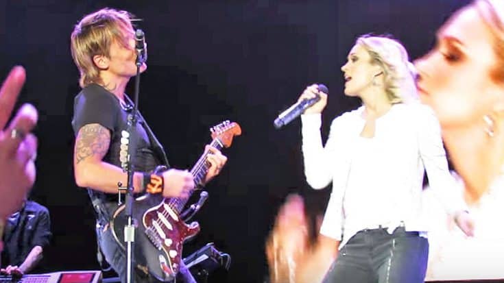 For The First Time Ever, Keith Urban And Carrie Underwood Perform Their Duet ‘The Fighter’ | Country Music Videos