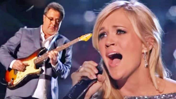 Carrie Underwood & Vince Gill’s Inspiring Rendition Of ‘How Great Thou Art’ Will Move You To Tears | Country Music Videos