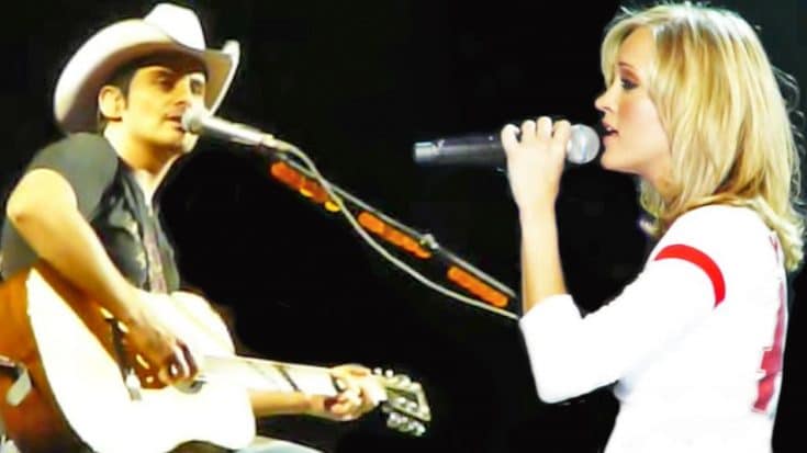 Brad Paisley & Carrie Underwood Break Hearts With ‘Whiskey Lullaby’ Duet | Country Music Videos