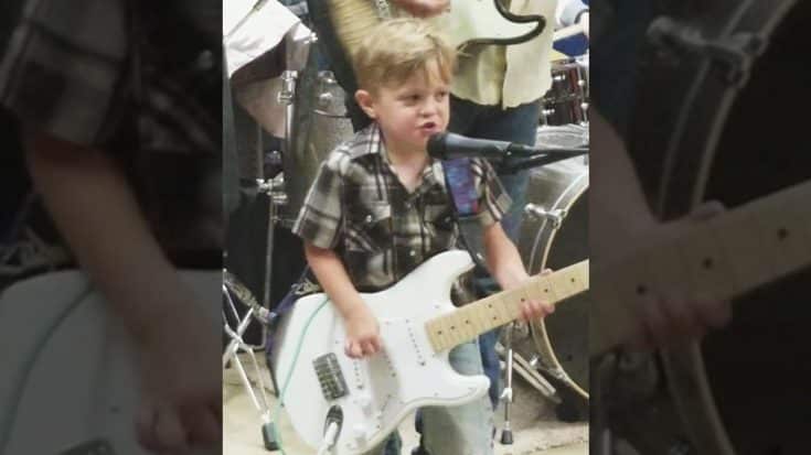 5-Year-Old Rocker Gives Adorable Performance To Johnny Cash Classic | Country Music Videos