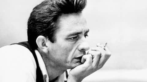 johnny cash smoking shirt