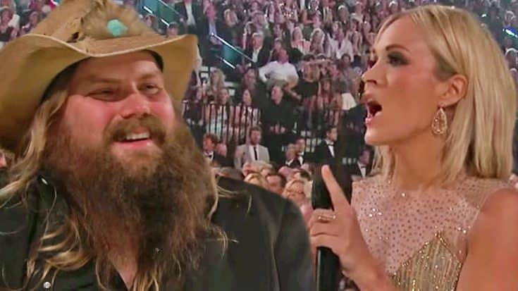 ‘ACM’ Crowd Takes Credit For Chris Stapleton’s Fame, But Wait For What Carrie Underwood Says! | Country Music Videos