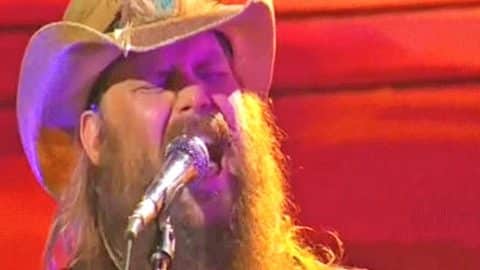 Chris Stapleton Rides Off Into The Sunset With Soulful Performance Of ...