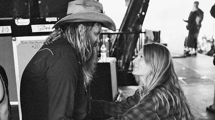 Chris Stapleton Reveals Mid-Concert That His Wife Is Expecting Twins | Country Music Videos