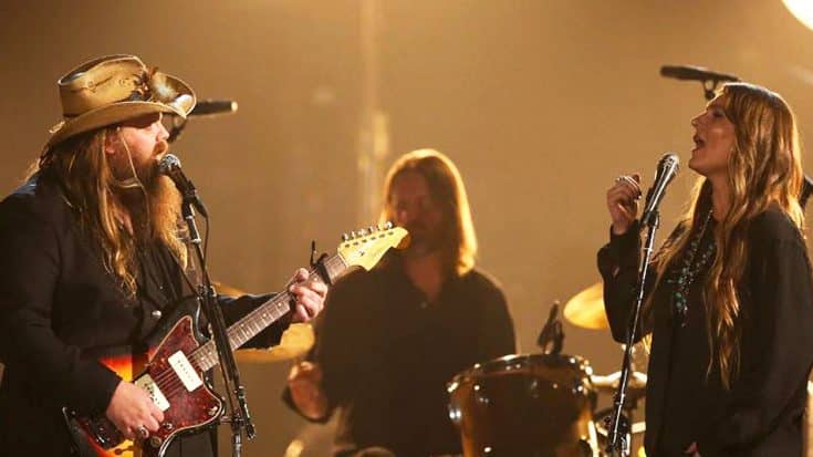 Chris Stapleton And Wife Treat Fans To Killer ‘Freebird’ Cover | Country Music Videos