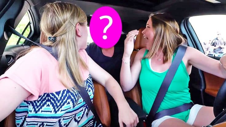 Two Country Girls Sing Their Favorite Song In The Car. Now Watch Who Hops In The Back Seat! | Country Music Videos