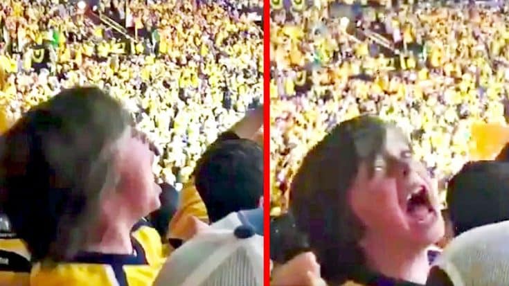 Country Stars’ 7-Year-Old Has Priceless Reaction To Predators’ Big Win | Country Music Videos