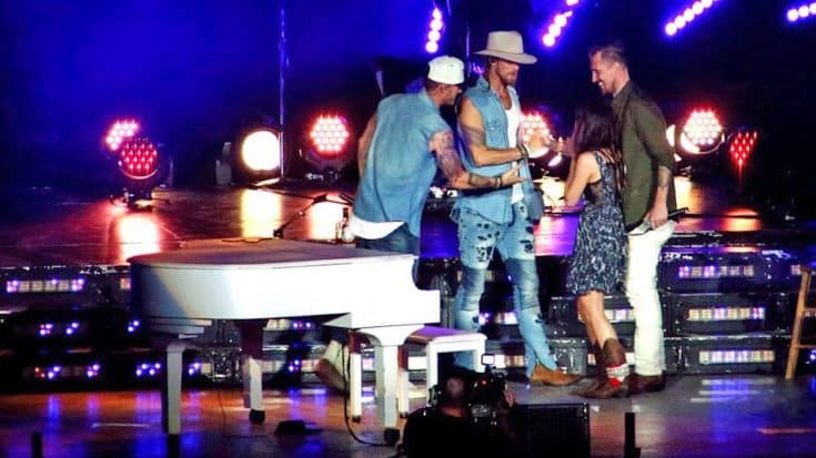 Florida Georgia Line Helps Surprise Woman With Tear-Jerking Onstage Proposal | Country Music Videos