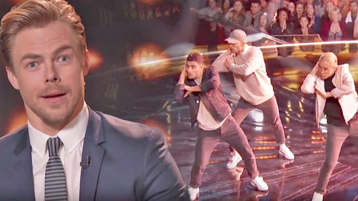 Derek Hough Blown Away By Mind-Blowing ‘Jolene’ Dance Routine | Country Music Videos