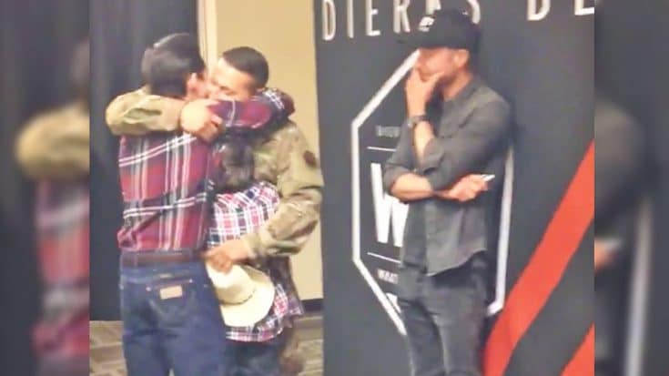 Dierks Bentley Helps Bring Military Family Back Together In Tearful Reunion | Country Music Videos