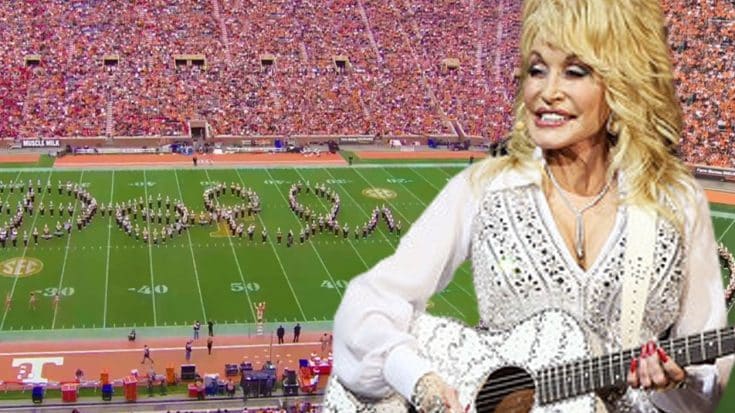 University of Tennessee’s Marching Band Delivers Most Amazing Halftime Show To Dolly’s Greatest Hits | Country Music Videos