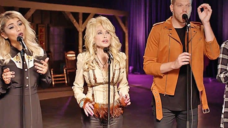 Dolly Parton Reunites With Pentatonix For Chilling ‘Silent Night’ Special | Country Music Videos