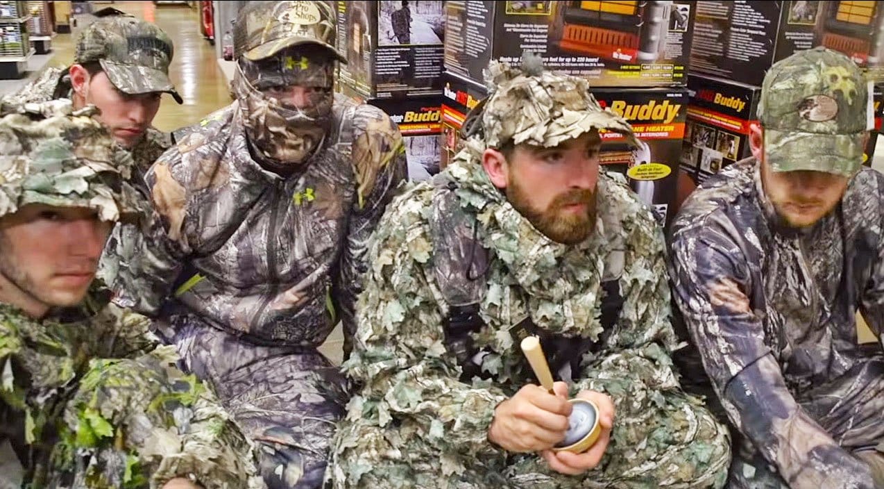 Dude Perfect Gets Locked In Bass Pro And Chaos Ensues