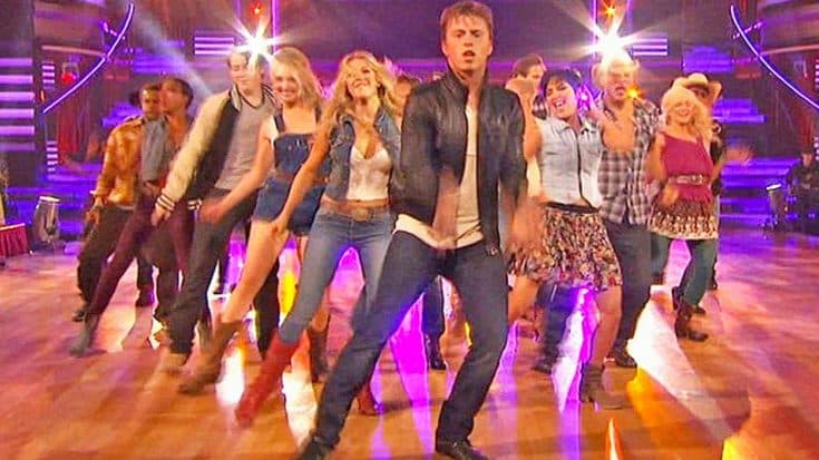 Julianne Hough & Cast Get Down & Dirty To Blake Shelton’s ‘Footloose’ On ‘DWTS’ | Country Music Videos