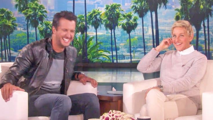 Luke Bryan Shares The Rules For Touching His Booty On Ellen | Country Music Videos