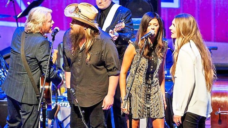 Chris Stapleton & His Wife Morgane Join Little Big Town For Intoxicating ‘Elvira’ | Country Music Videos