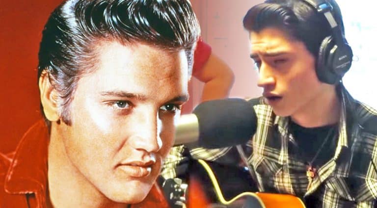 16-Year-Old Sounds Just Like Elvis Presley In 'Blue Christmas' Cover