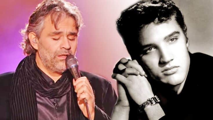 Andrea Bocelli Honors Elvis With “Can’t Help Falling In Love With You” | Country Music Videos
