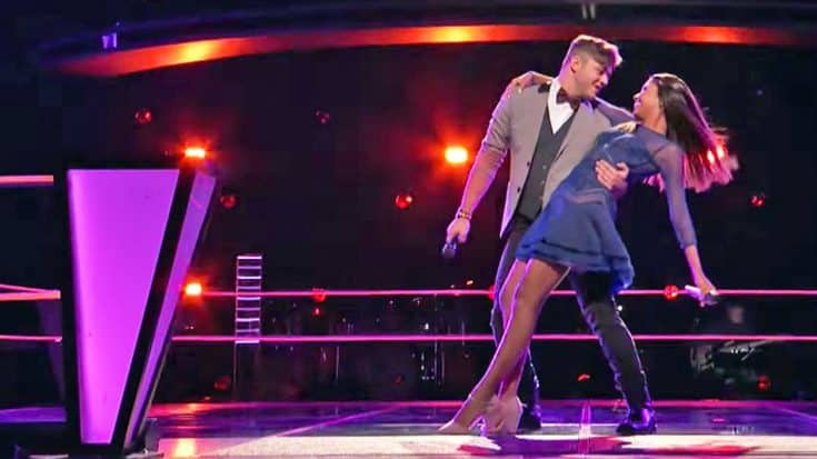 Blake Shelton’s Talented Teens Bust Out Full On Choreographed Dance In Flirty Duet | Country Music Videos