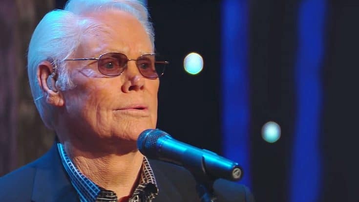 George Jones Sings Heavenly Rendition Of ‘Just A Closer Walk With Thee’ | Country Music Videos