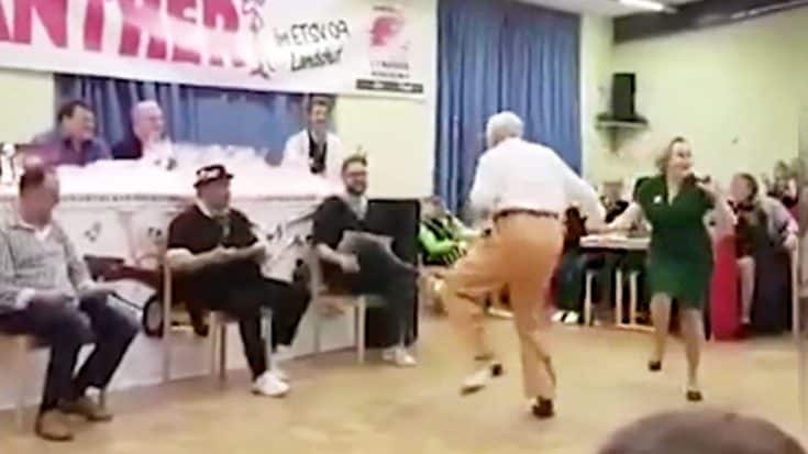 Elderly Couple Competes In Swing Dance Competition | Country Music Videos