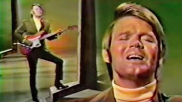 Young Glen Campbell Gives Live Performance Of “Wichita Lineman” | Country Music Videos