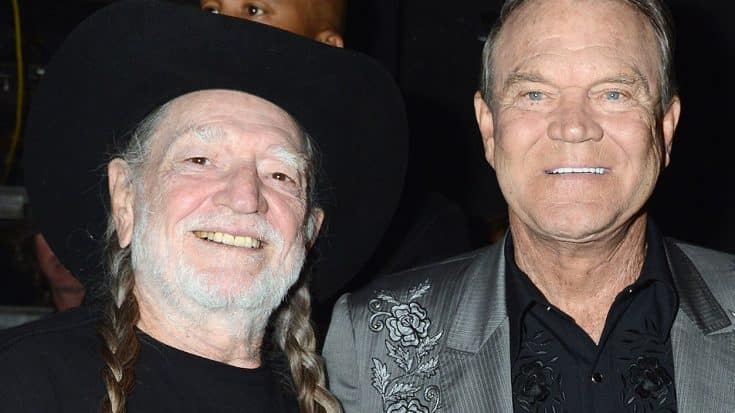 Glen Campbell & Willie Nelson Release Heartbreaking ‘Funny How Time Slips Away’ Duet | Country Music Videos