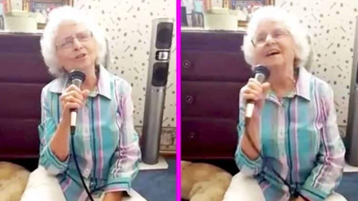 Spunky Grandma Sings Sugary-Sweet Rendition Of Charley Pride’s ‘Kiss An Angel Good Mornin” | Country Music Videos