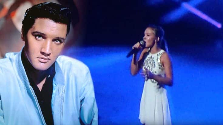 Young Girl Gives Jaw-Dropping Performance To Heavenly Elvis Ballad | Country Music Videos