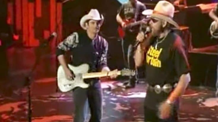 Hank Williams Jr. & Brad Paisley Get Rough & Tough With Epic Surprise | Country Music Videos