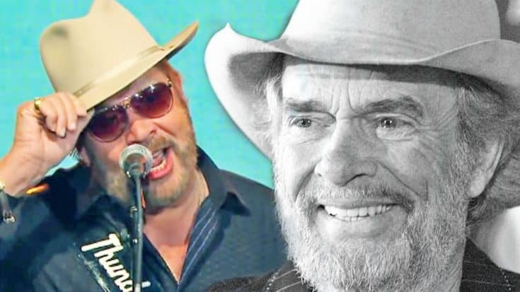 Hank Jr. Pays Tribute To The Hag With His Classic Hit ‘I Think I’ll Just Stay Here And Drink’ | Country Music Videos