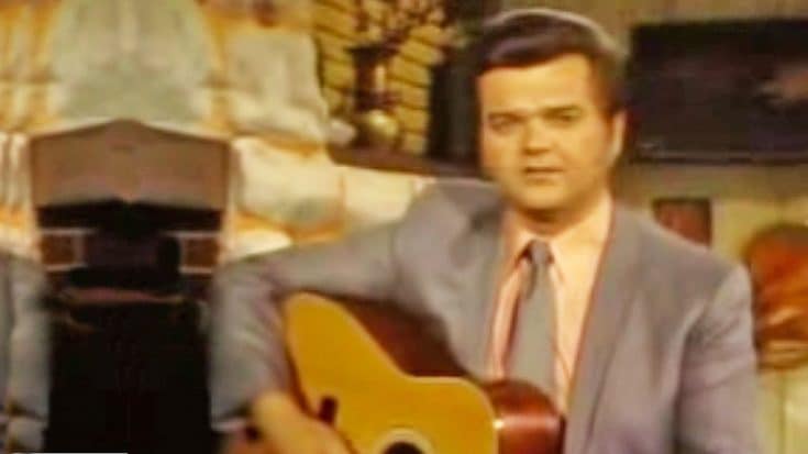 Conway Twitty Sits In Front Of Fireplace And Sings “Hello Darlin'” | Country Music Videos