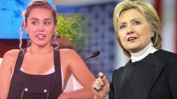 Miley Cyrus Reveals Her True Feelings About Presidential Candidate Hillary Clinton | Country Music Videos
