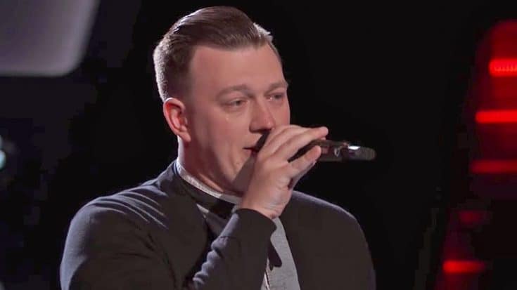 ‘Voice’ Hopeful Breaks Down After Coach Turns Chair For His Silky-Smooth Rendition Of ‘Home’ | Country Music Videos