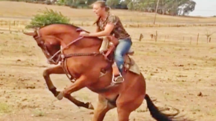 Girl Gets Brutally Thrown From Horse – Makes Badass Recovery | Country Music Videos