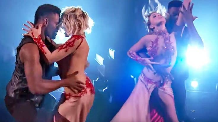 Julianne Hough Cranks Up The Heat In ‘DWTS’ Performance | Country Music Videos