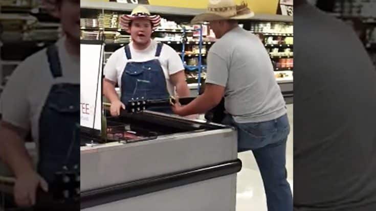 Country Boys Take To Walmart Frozen Meats To Give Epic Cover Of Country Hit | Country Music Videos