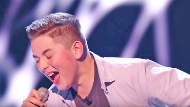 14-Year-Old Irish Boy Sings “Old Time Rock And Roll” For “The Voice” | Country Music Videos