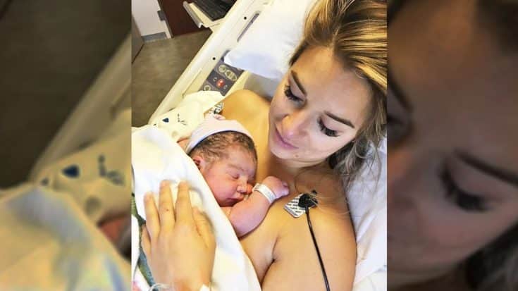 Country Singer And NFL Star Husband Welcome Baby No. 3 | Country Music Videos