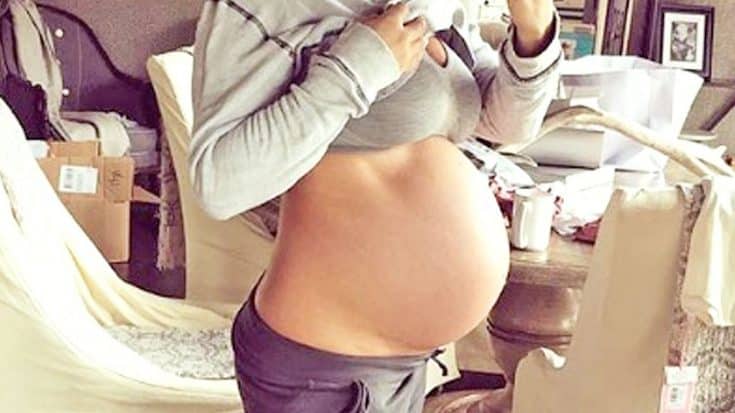 Country Star Shows Off Growing Baby Bump – Says ‘It Can Be Any Day’ | Country Music Videos