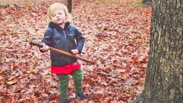 Stephen Barker Liles’ 3-Year-Old Adorably Sings A Love And Theft Hit | Country Music Videos