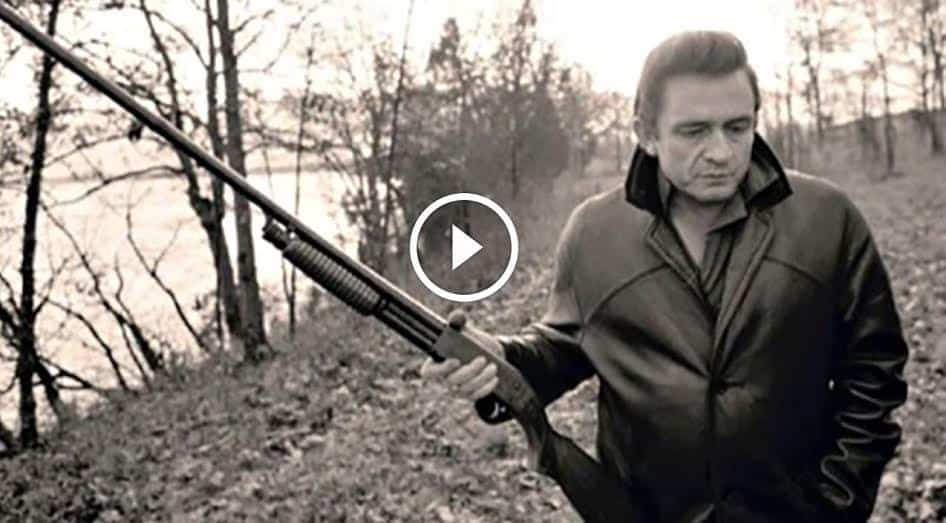 WATCH] Johnny Cash Sings A Song To A Crow